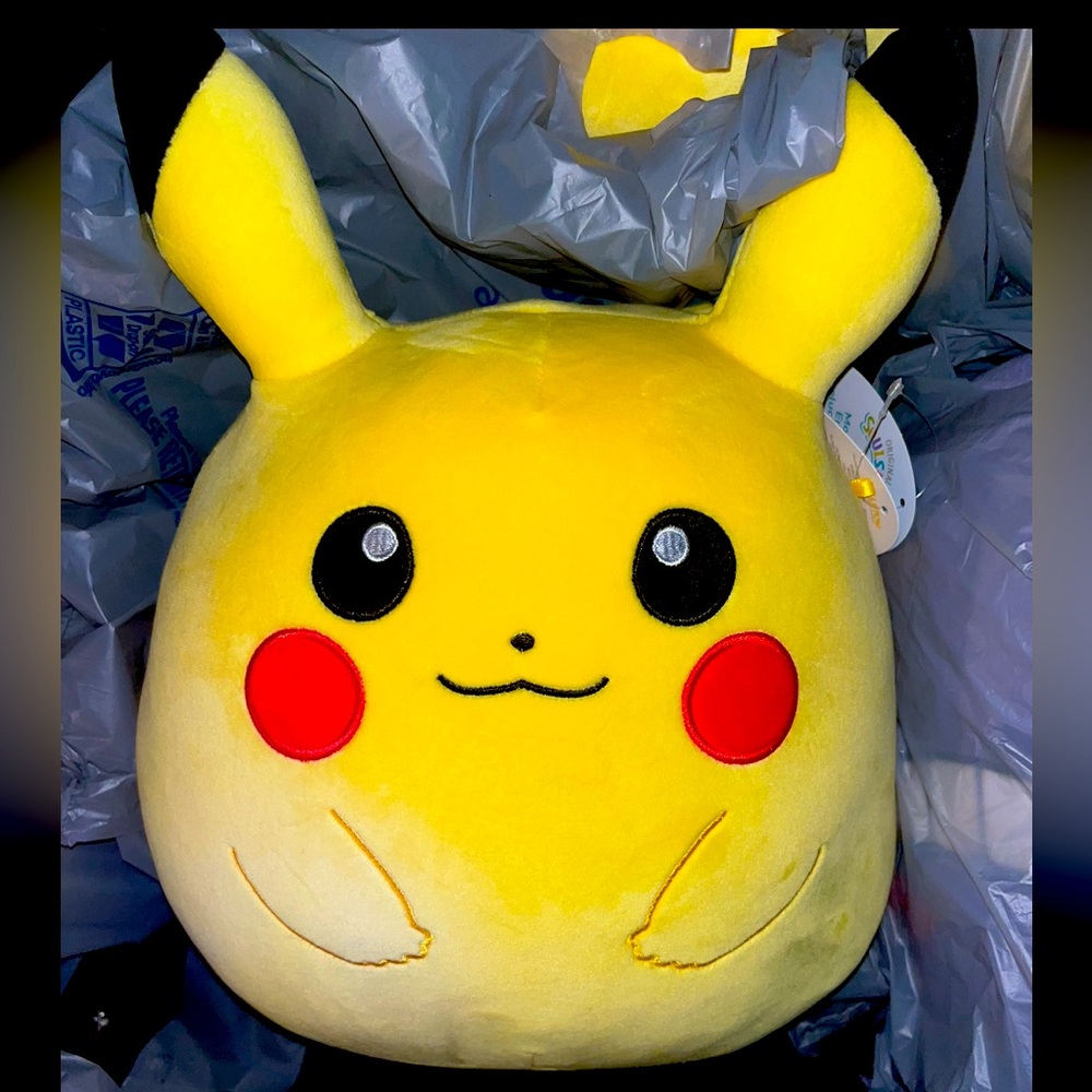 Pokémon Pikachu 10” Squishmallows Plush Brand New With Tags Plush